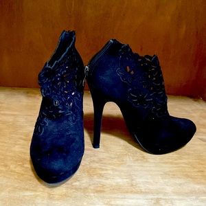 High Heeled Booties! 5” heel! Size 6.5